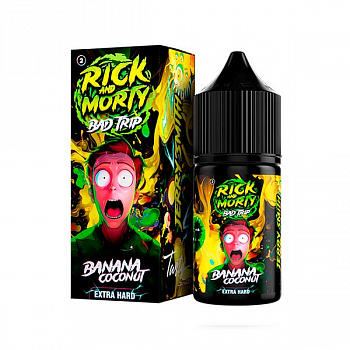 Ар RICK and MORTY BAD TRIP HARD "Банан кокос" 30-20