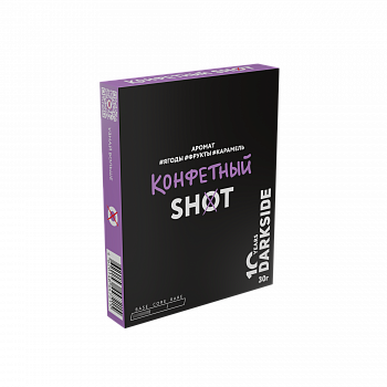 Табак Darkside Shot, 30гр "Конфетный / Ягоды, Фрукты, Карамель"